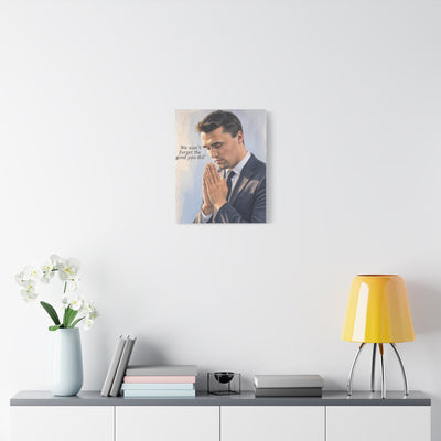 Inspirational Canvas Print, Wall Art for Remembrance and Reflection, Perfect for Memorials, Gifts for Grief and Loss, Home Decor