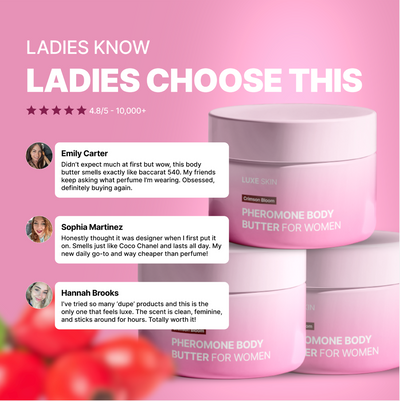 Pheromone Body Butter For Women - Inspired by Mist Dior